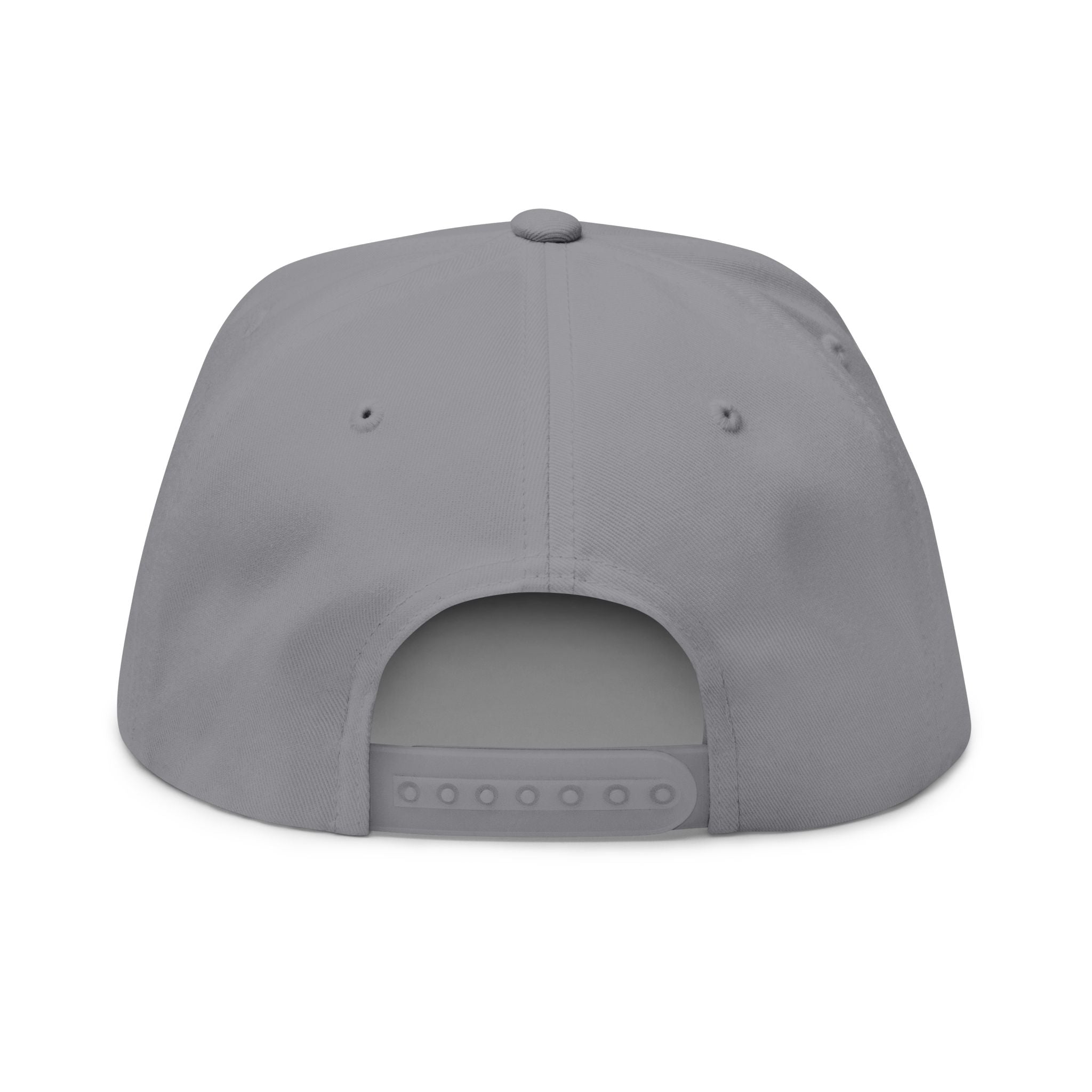 Flat Bill Cap — Embroidered 'Dancing In The Streets' Lightning Logo