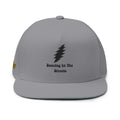 Flat Bill Cap — Embroidered 'Dancing In The Streets' Lightning Logo