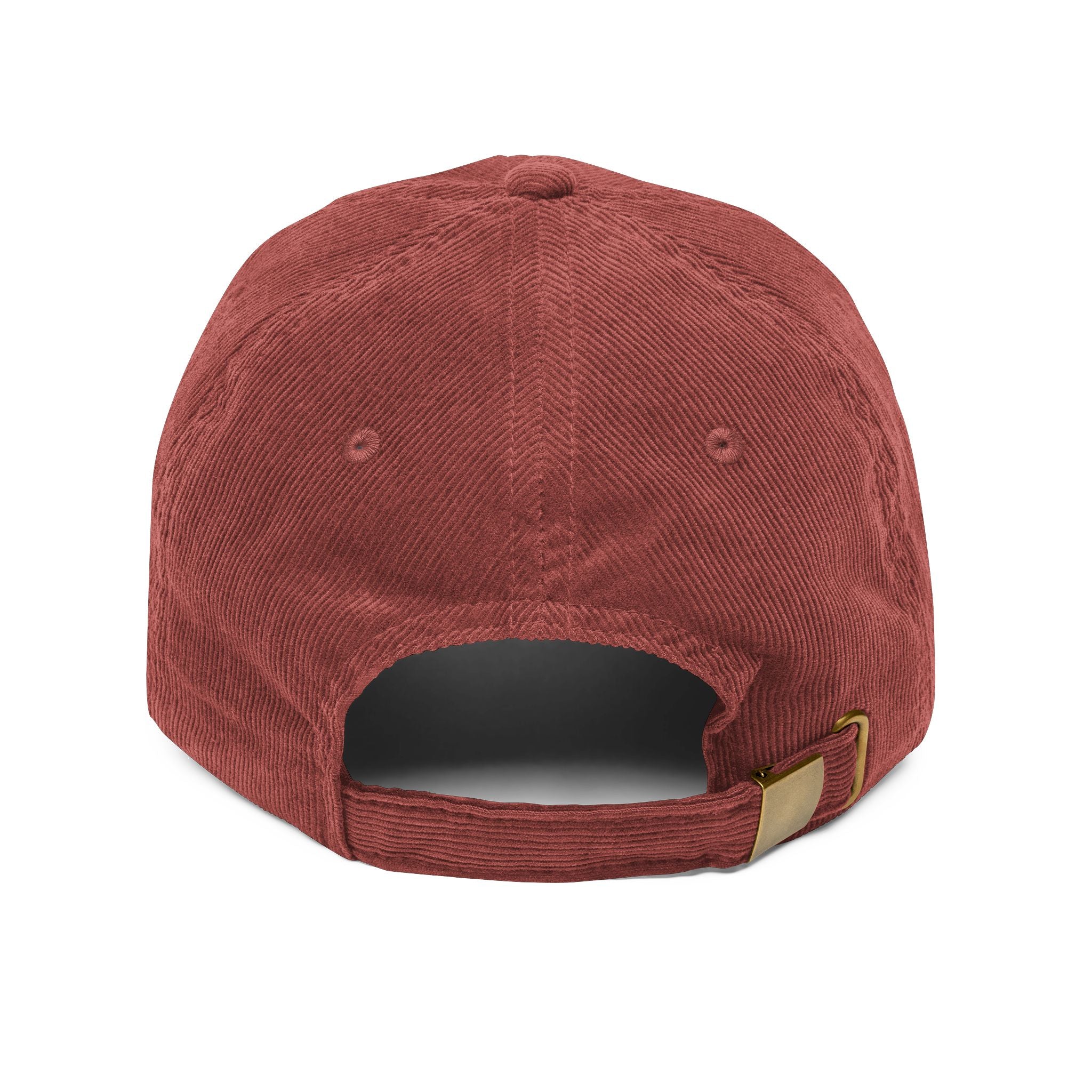 Winged Steal Your Face Lightning Bolt Corduroy Cap | Embroidered Vintage Baseball Hat