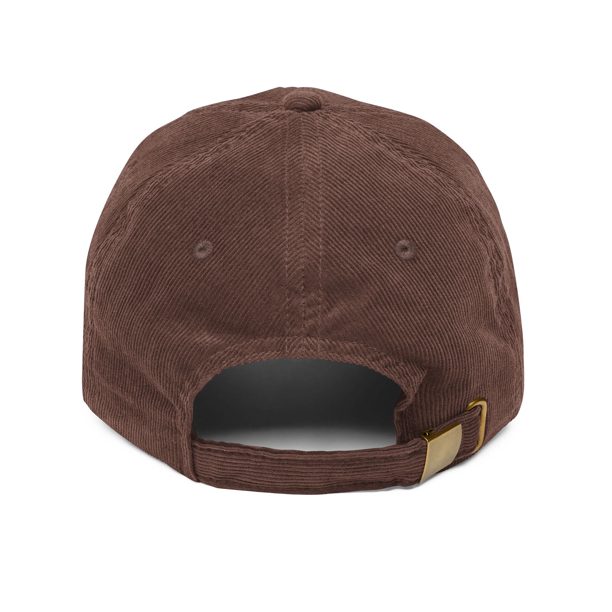 Winged Steal Your Face Lightning Bolt Corduroy Cap | Embroidered Vintage Baseball Hat