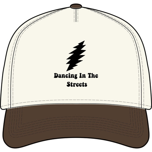 Dancing In The Streets Grateful Dead Inspired lightning bolt Cap | Two-Tone Truckershat