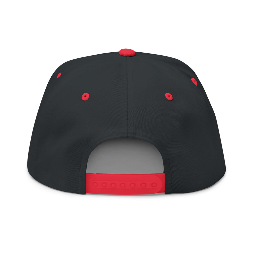 Grateful Dead Inspire Winged Steal Your Face Lightning Emblem Flat Bill Cap | Embroidered Snapback